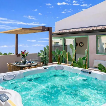 公寓 Vico Trigona N° 8 Sicilymyhome Jacuzzi Riscaldata